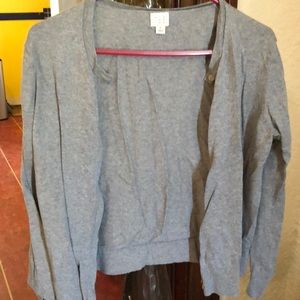 Gray Cardigan